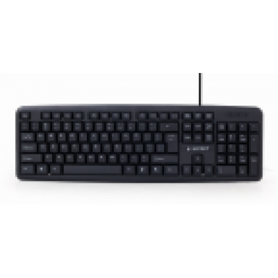 TECLADO GEMBIRD USB NEGRO DISEÑO EEUU