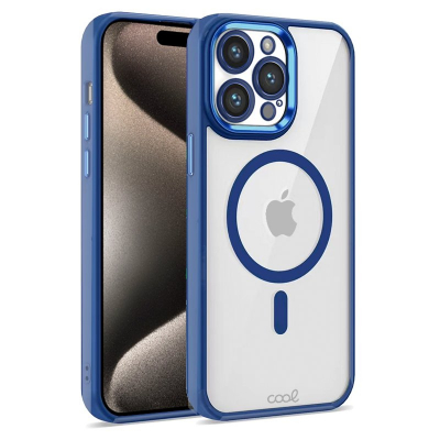 COOL funda para teléfono móvil 17 cm (6.7) Azul, Transparente