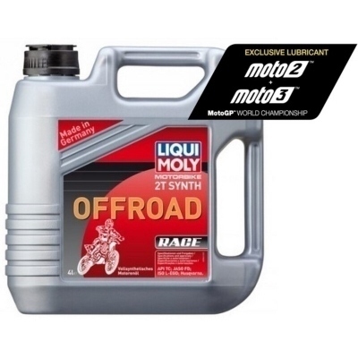 Garrafa 4L aceite Liqui Moly 100% sintético 2T Off-Road 3064