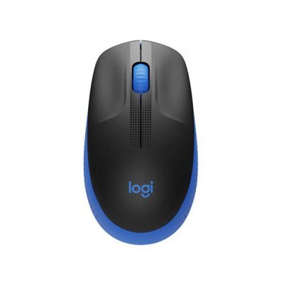 Ratón Inalámbrico Logitech M190/ Hasta 1000 DPI/ Azul