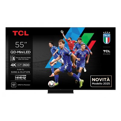 55C7K Televisor 139,7 cm (55) 4K Ultra HD Smart TV Wifi Metálico 2600 cd / m²