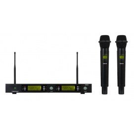 Sistema de microfonía inalámbrica UHF 2 canales Fonestar MSH-895-570