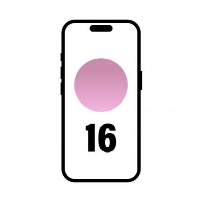 Smartphone Apple iPhone 16 512GB/ 6.1/ 5G/ Rosa
