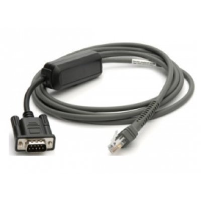 CBA-R10-S07ZBR cable de serie Negro 2,13 m DB9 RJ-45