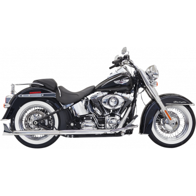 Sistema de escape Fishtail True Dual BASSANI XHAUST 1S66E-30