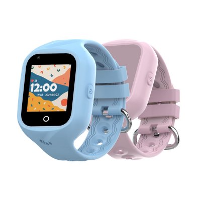 KIDSWATCH4G Relojes inteligentes y deportivos 3,56 cm (1.4) Digital Pantalla táctil 4G Negro GPS (satélite)