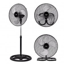 VENTILADOR PIE UFESA 84105334 OTTAWA 3EN1 3 ASPAS 45CM 70W OSC.