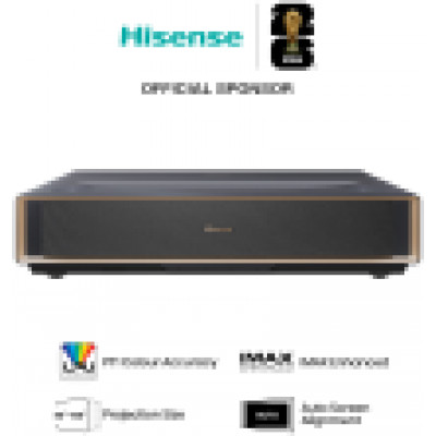 PROYECTOR LASER HISENSE PT1 4K UHD 2500 LUMENES HDR10+ SMART TV TIRO CORTO