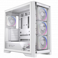 GABINETE BALAM RUSH CARBONO POLAR TWIN MATE 9900 BLANCO ARGB