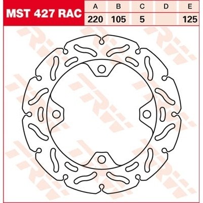 Discos de freno RAC TRW MST427RAC