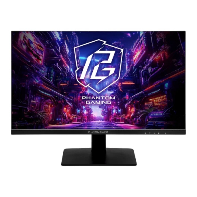 MONITOR ASROCK PG27FFX1B,27,FHD (1920X1080),520HZ,1000:1,1MS,2HDMI+1DP,WIFI+3USB3.2,WIFI,ALTAVOCES,PLANO,NEGRO