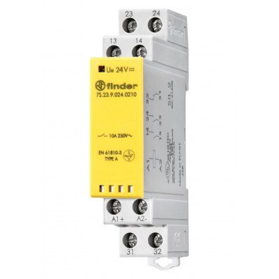 RELE de Seguridad 3 salidas 1 NC 2NO Carril DIN