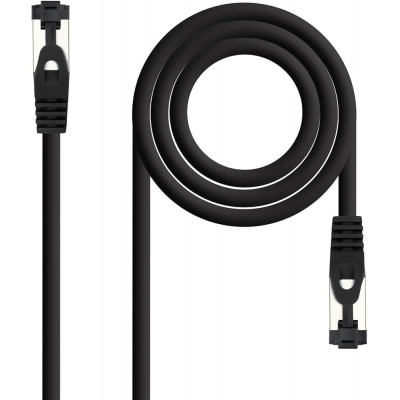 Nanocable Cable red Cat. 8.1 2GHZ SSTP Negro 5m