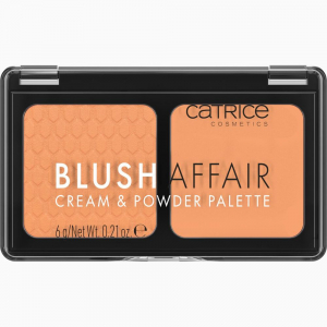 BLUSH AFFAIR paleta de coloretes en polvo y crema #030-Absolute Apricot 6 gr