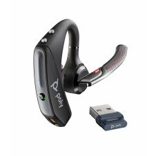 POLY Voyager 5200 Auriculares Inalámbrico gancho de oreja Car/Home office Bluetooth Base de carga Negro