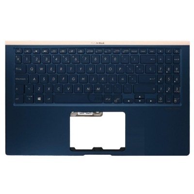 Top case + Teclado compatible para portátil ASUS UX533FD Azul Oscuro 90NB0JX1-R31SP0