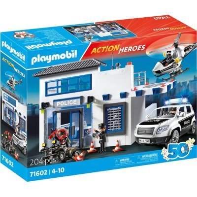 Playmobil mega set policía