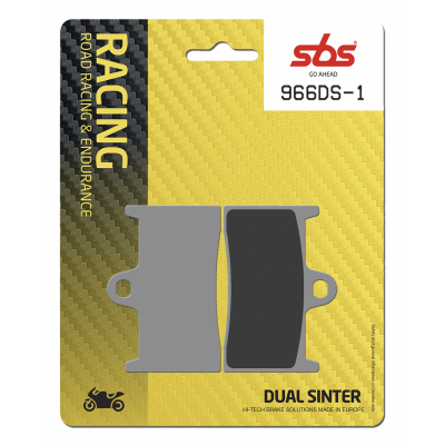 DS Racing Dual Sintered Brake Pads SBS 966DS1