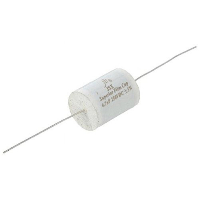 Condensador Polipropileno 4,7uf 250Vdc Especial AUDIO Axial
