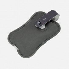 Bolsa De Agua Caliente Electrica Penelope 400w Gris Resistencia En Seco,cargador Incluido,termostato 7x27,5x18cm