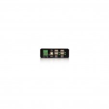 StarTech.com Adaptador Concentrador HUB Ladrón USB 2.0 4 Puertos Reforzado Industrial con Alimentación