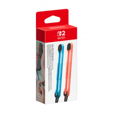 NINTENDO SWITCH 2 JOY-CON STRAP PAREJA - AZUL CLARO/ROJO CLARO