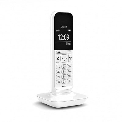 TELEFONO GIGASET CL390 INALAMBRICO ANALOGICO BLANCO IDENTIFICADOR LLAMADA
