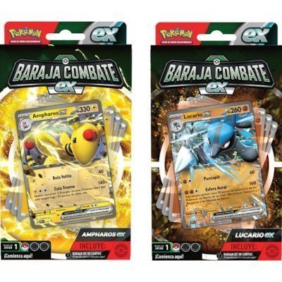 Juego de cartas pokemon tcg baraja de combate q2 2023