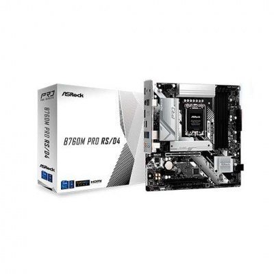 Placa base asrock 1700 b760m pro rs - d4