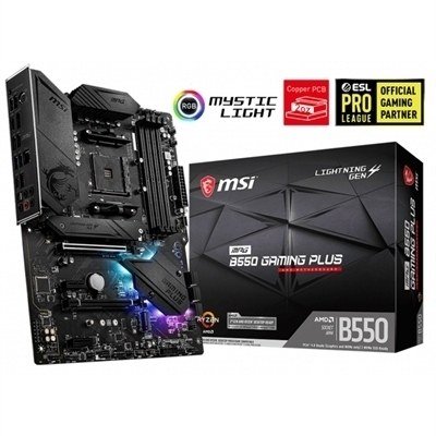 Msi Placa Base MPG B550 Gaming Plus ATX Socket AM4