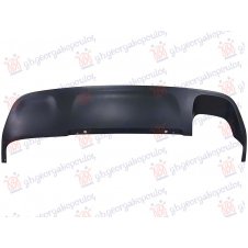 ALERÓN DE PARACHOQUES TRASERO IMPRIMADO (CON UN ORIFICIO DE ESCAPE DOBLE)