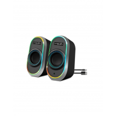 Spirit of Gamer FANATIC 500 DARK Negro Inalámbrico y alámbrico 3 W