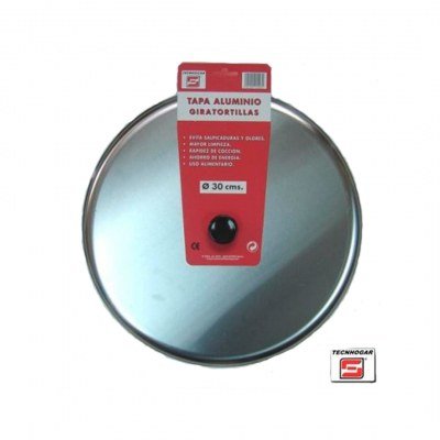 TAPA ALUMINIO GIRATORIL.30 CM.TECNHOGAR 01543