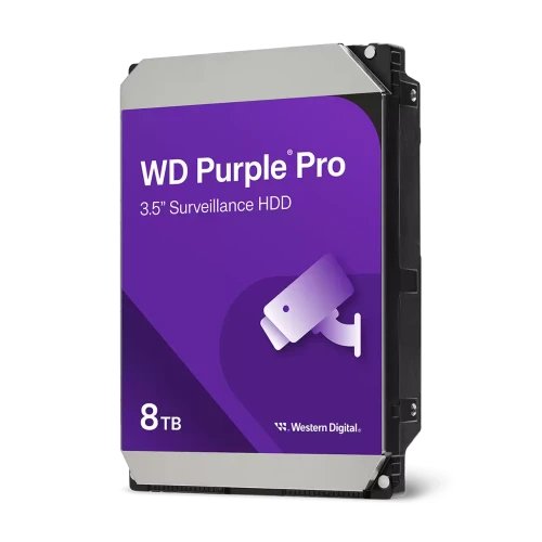 Western Digital Purple Pro Smart Video HDD 8TB disco duro interno 7200 RPM 3.5