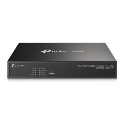 TP-Link VIGI Grabador IP NVR1004H-4P Rack 01 HDD 04 C PoE