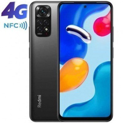Smartphone Xiaomi Redmi Note 11S NFC 6GB/ 128GB/ 6.43/ Gris Grafito