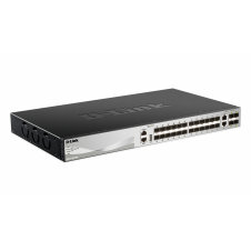 D-Link Gestionado L3 10G Ethernet (100/1000/10000) Negro, Gris