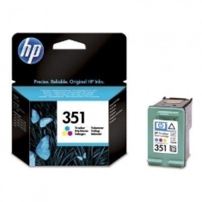 Cartucho tinta hp 351 cb337ee tricolor 3.5ml j5700 - c5200 - c4200