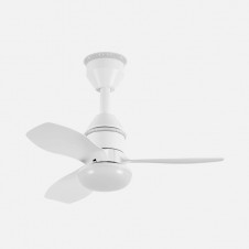 Ventilador Dc Asaf 20w 2100lm Blanco 3aspas 62d 3000 K-4200k-6500k Regulable Intensidad+ Remoto+temporizador+memoria
