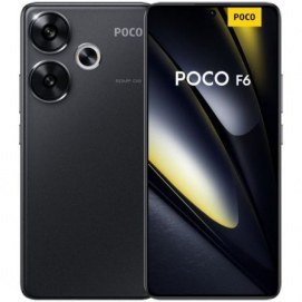 Teléfono móvil Smartphone Xiaomi POCO F6, 8GB, 256GB, 6.67", 5G, Negro