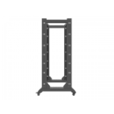 ARMARIO LANBERG ABIERTO RACK 19 32U 600X800 NEGRO
