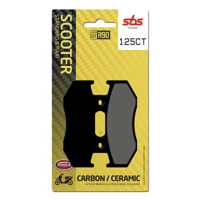 CT Scooter Carbon Tech Organic Brake Pads SBS 125CT