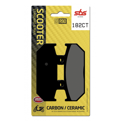 CT Scooter Carbon Tech Organic Brake Pads SBS 182CT