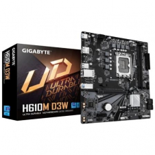 Placa Base Gigabyte H610M D3W DRR5 Socket 1700/ DDR5/ PCIe 4.0/ Micro ATX