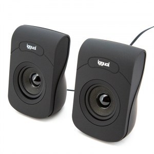 IGGUAL ALTAVOCES 2,0 6W MINI-JACK + USB