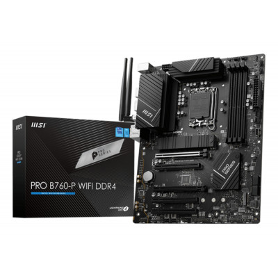 PRO B760-P WIFI DDR4 placa base Intel B760 LGA 1700 ATX
