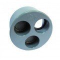 TAPÓN TRIPLE PVC Ø 110/40/40/40 MM