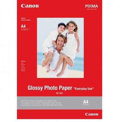 Papel fotografico canon gp - 501 10x15cm 50 hojas