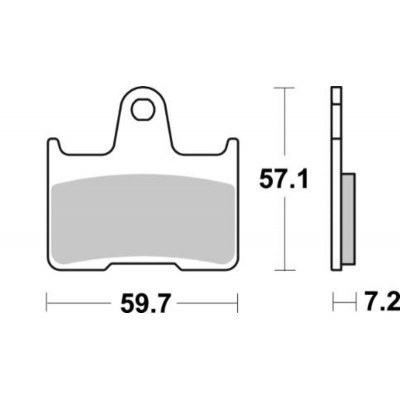 Pastillas de freno TECNIUM Street Peroformance Sinterizadas - MR484 MR484