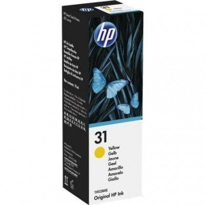HP 31 Amarillo Botella de Tinta Original - 1VU28AE
